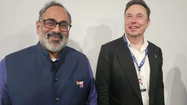 World News | Elon Musk's Son Has 'Chandrashekar' as Middle Name, Reveals Union Minister After Meeting Tesla CEO at AI Summit