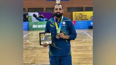 Sports News | Vishesh Bhriguvanshi Leads Delhi to National Games Basketball Medal