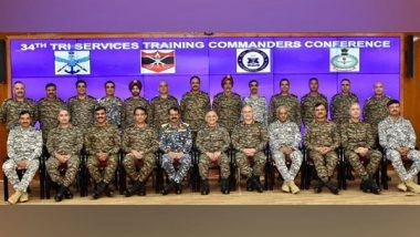 India News | 34th Tri-Services Training Commanders Conference Held in Shimla