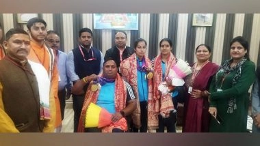 India News | Shrine Board Welcomes Para Archers on Return from Hangzhou Asian Games