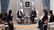 World News | Israel President Meets Envoys of Countries Whose Nationals Were Taken Hostage by Hamas