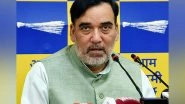 India News | At 'severe' AQI, Minister Gopal Rai Says Delhi Govt Cannot Control Pollution 'completely', Blames Outside Sources