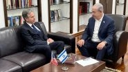 World News | US Secretary of State Blinken Meets Israeli PM Netanyahu for Third Time Since Breakout of Israel-Hamas War