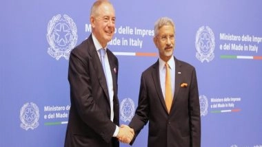 World News | Jaishankar, Urso Forge Stronger Economic Ties in Rome, Discuss 'Made in Italy', 'Made in India' Initiatives