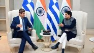 World News | Union Minister Piyush Goyal Explores Opportunities for Enhanced Collaboration with Greek Counterpart