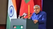 India News | "To Be Prepared for War is a Passage to Peace:" Vice President Dhankhar