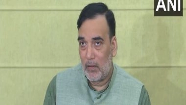 India News | Delhi Minister Gopal Rai Blames Delhi Pollution Control Committee for Shut Down of Smog Tower