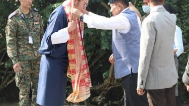 World News | Bhutan King Arrives at IORA Retreat in Assam's Kaziranga