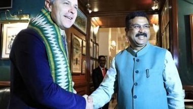 World News | Dharmendra Pradhan, His Australian Counterpart to Hold Bilateral Meeting on Nov 6