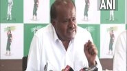 India News | Willing to Offer Support of 19 JD(S) MLAs: Kumaraswamy Takes Dig at Shivakumar over CM Ambition