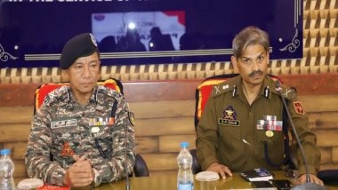 India News | DG CRPF, DGP J-K Jointly Chair Security Review Meeting in Srinagar