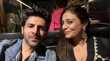Entertainment News | Kartik Aaryan Wishes 'Bhool Bhulaiyaa 2' Co-star Tabu on Birthday