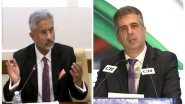 World News | Israeli Foreign Minister Thanks Jaishankar for India's Support Amid War on Hamas
