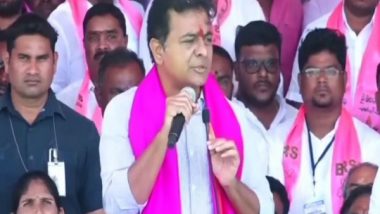 India News | Congress, BJP Top Brass Landing in Telangana to Defeat 52 Kg KCR: KT Rama Rao