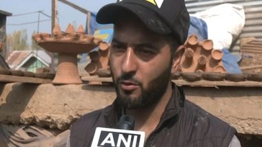 India News | Young Kashmiri Muslim Potter Prepares Thousands of Lamps Ahead of Diwali