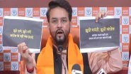 India News | Congress Made False Guarantees in Karnataka, Rajasthan, Himachal: Union Minister Anurag Thakur