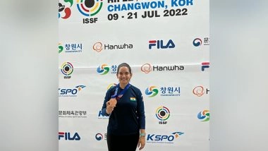 Sports News | Enjoying the Vibe as This Was My First Trip to Goa, Says Shooter Anjum Moudgil After Winning National Games Gold