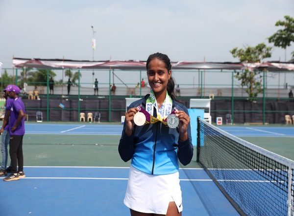 Sports News | National Games: Asiad Gold Medallists Palak Gulia, Rutuja Bhosale, and Angad Vir Bajwa Add Second Gold to Their Tally