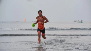 Sports News | Maharashtra's Mansi Mohite Overcomes Jellyfish Bite to Clinch Triathlon Gold