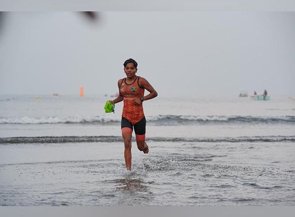Sports News | Maharashtra's Mansi Mohite Overcomes Jellyfish Bite to Clinch Triathlon Gold