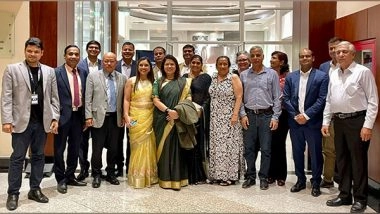 World News | Meenakashi Lekhi Interacts with Indian Diaspora in Ecuador