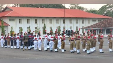 India News | All Kerala Inter-Group NCC Competition Conducted at Naval Base in Kochi