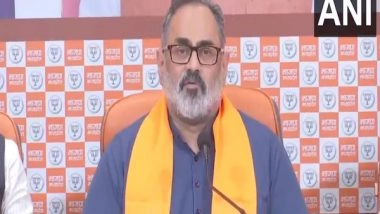 India News | Rajeev Chandrasekhar Backs Akhilesh Yadav's Jibe at Congress