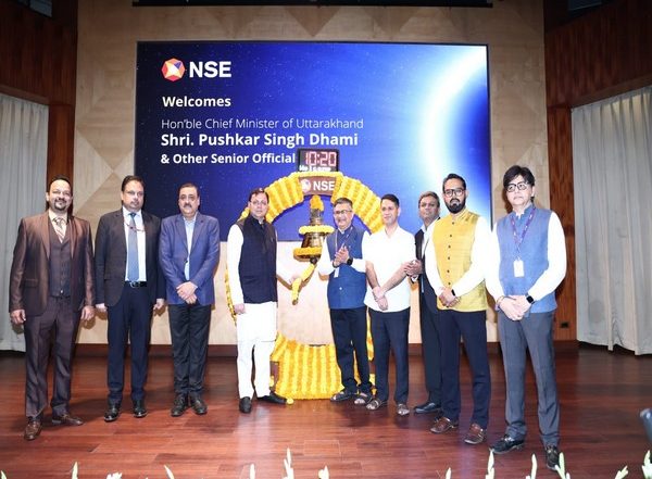 Business News | Dhami Visits NSE, Invites Bourse Officials for Uttarakhand Investors Summit