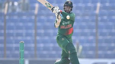 Sports News | CWC 2023: Bangladesh Captain Shakib Al Hasan Wins Toss, Opts to Field Against Sri Lanka