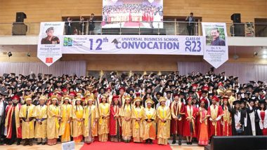 Business News | Ex-Chief of Army Staff Deepak Kapoor Presided over the 12th Convocation of Universal AI University