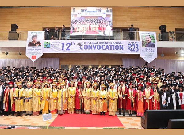 Business News | Ex-Chief of Army Staff Deepak Kapoor Presided over the 12th Convocation of Universal AI University