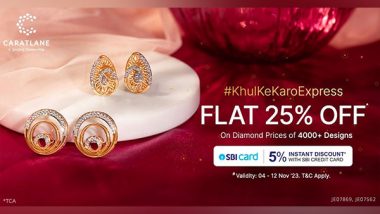 Business News | CaratLane Gets Ready for Most Auspicious Season with New Collections and Festive Offers