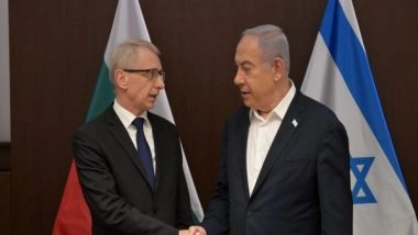World News | Netanyahu Hosts Bulgarian Prime Minister