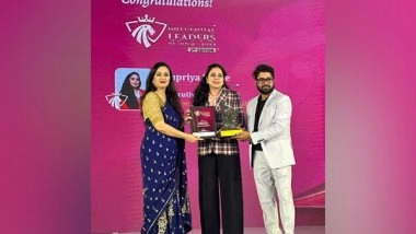 Business News | Belrise Industries Ltd. Co-founder & Executive Director Supriya S. Badve Honoured with Influential Leaders of India 2023 Award