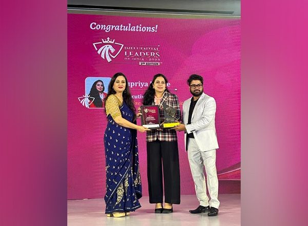 Business News | Belrise Industries Ltd. Co-founder & Executive Director Supriya S. Badve Honoured with Influential Leaders of India 2023 Award