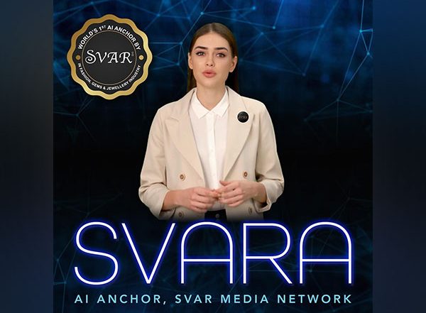 Business News | SVAR Media Creates History, Launches the World's First AI Anchor in the Fashion, Gems and Jewellery Industry