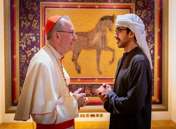 World News | UAE Foreign Minister Abdullah Bin Zayed Meets Vatican Secretary of State in Abu Dhabi