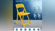 Business News | ITALICA Unveils India's First Fully Plastic Folding Chair - Phoenix Folding Chair