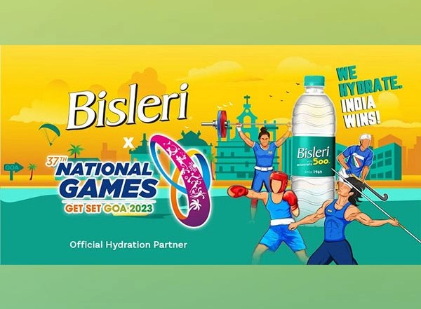 Business News | Bisleri Partners with the Biggest Sporting Event - 2023 National Games of India as the Official Hydration Partner