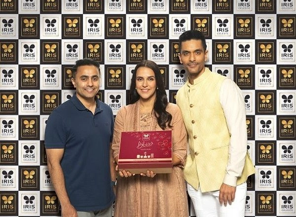 Business News | IRIS Home Fragrances Collaborates with Neha Dhupia and Angad Bedi, Unveils the Luxurious IRIS Celeste Gifting Range This Diwali