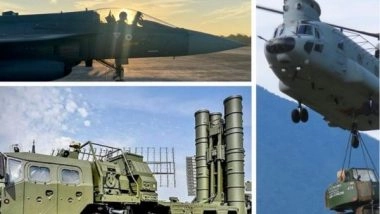 India News | IAF Northeast Wargames Along China Border Showcase Joint Ops with Army, 'Sudarshan' S-400 Air Defence Missile Systems