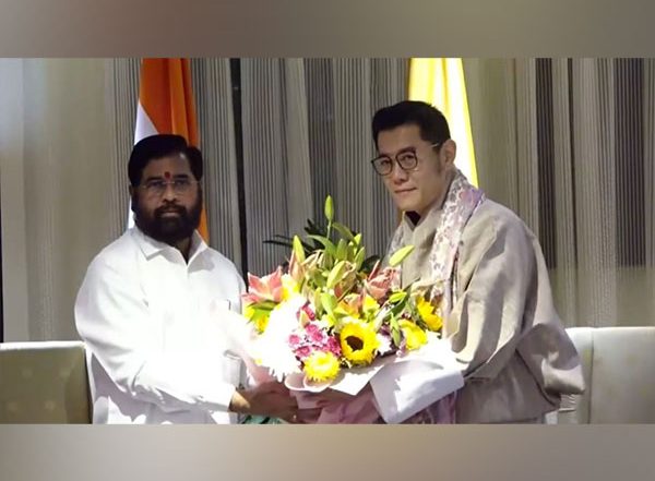 World News | Bhutan's King Meets Maharashtra Chief Minister Eknath Shinde