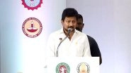 Sports News | Tamil Nadu Gearing Up to Host Khelo India Games: Udhayanidhi Stalin