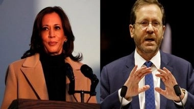 World News | US Vice President, Israeli President Discuss Latest Developments in Israel, Gaza, West Bank