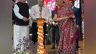 India News | Gujarat: Finance Minister Nirmala Sitharaman Launches 12 GST Seva Kendras in Vapi