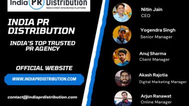 Business News | How to Contact Official Website of India PR Distribution