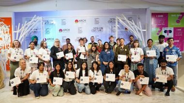 Business News | International Students Explore Jaipur's Rich Cultural Heritage at Cumulus Student Talent Camp Held at Arch College Jaipur