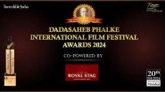 Business News | Seagram's Royal Stag Packaged Drinking Water Acquires 'Co-Powered By Partner' Rights for Dadasaheb Phalke International Film Festival Awards 2024