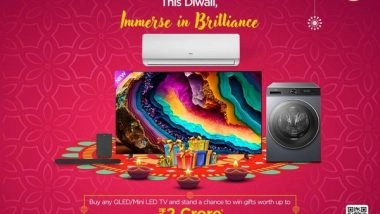 Business News | This Festive Season, Immerse in Brilliance with TCL's Mega Diwali Sale and Stand a Chance to Win Gifts Up to Rs. 2 Crores*