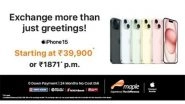 Business News | Maple Offers Best Exchange Value in Town: IPhone 15 at Rs. 39,900 or Rs.1,871 P.m.